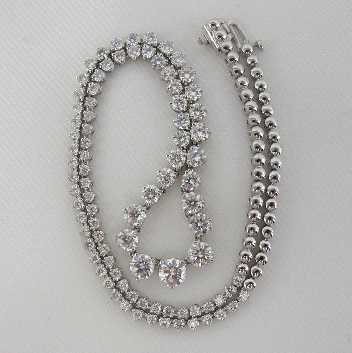 6.08carats Rivera Diamond Necklace 6835-41D | Grants Jewelry