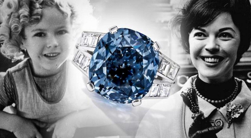 Shirley Temple’s Blue Diamond Takes Center Stage Today At Sotheby’s Ny 