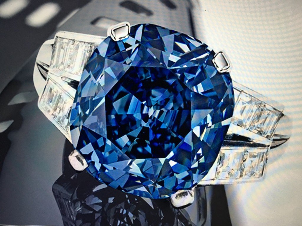 Shirley Temple’s Blue Diamond Takes Center Stage Today at Sotheby’s NY ...