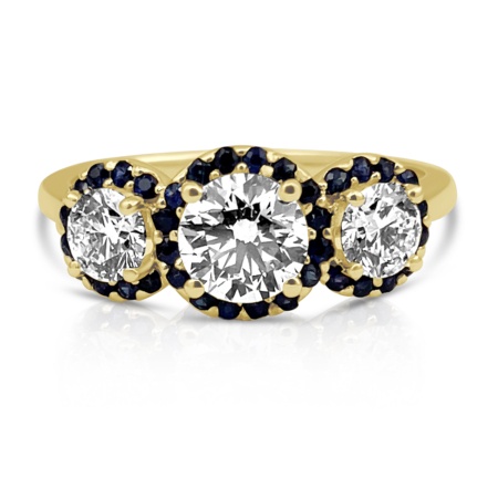 Bogdan, A White Gold Celtic Knot Inspired Engagement Ring 1978-11